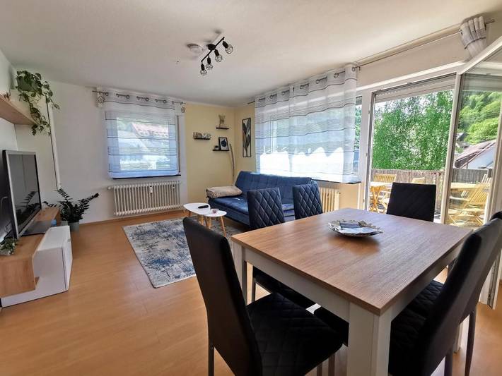 Gîte pour 5 personnes, avec jardin et vue à Gernsbach