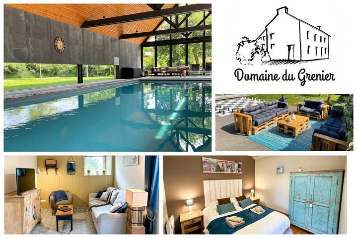 Gîte für 2 Personen, mit Garten und Sauna sowie Pool und Terrasse - 1