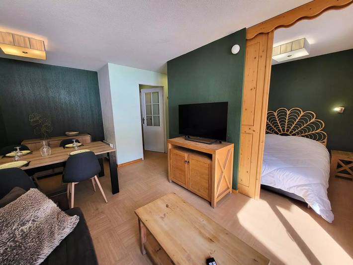 Ganze Wohnung, Schöne Wohnung am Fuße der Pisten in Les Orres, Nationalpark Écrins