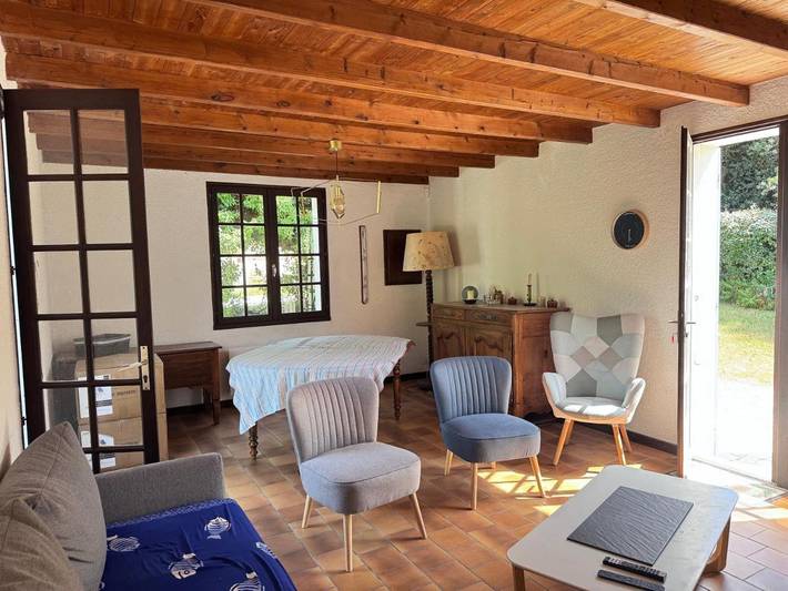 Location de vacances pour 7 personnes, avec terrasse et jardin dans Plage des Huttes - 2