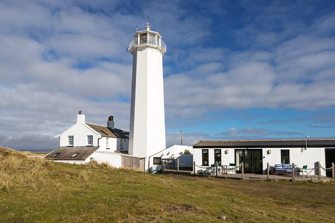Walney Island Lighthouse in Barrow-in-Furness, Cumbria