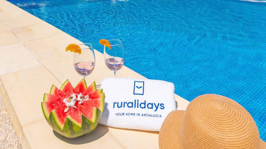 Casa rural para 6 personas, con Balcón/Terraza y Piscina en Ronda - 4