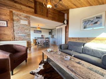 Gîte pour 6 personnes, avec terrasse à Notre-Dame-de-Bellecombe