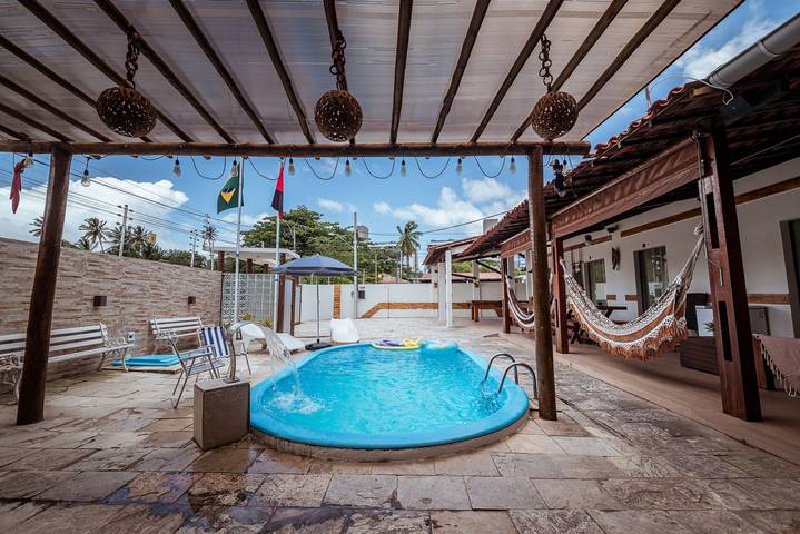 Casa de férias para 12 pessoas, com jardim em Cabedelo