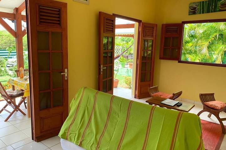 Toumblak - Bungalow with swimming pool 5 minutes from the beach in Saint-Louis (Antilles), Guadeloupe