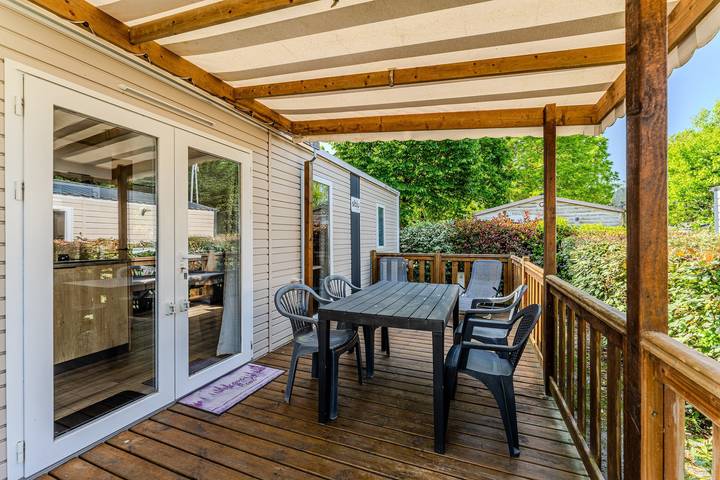 Bungalow pour 4 personnes, avec Bassin pour enfant dans les Landes