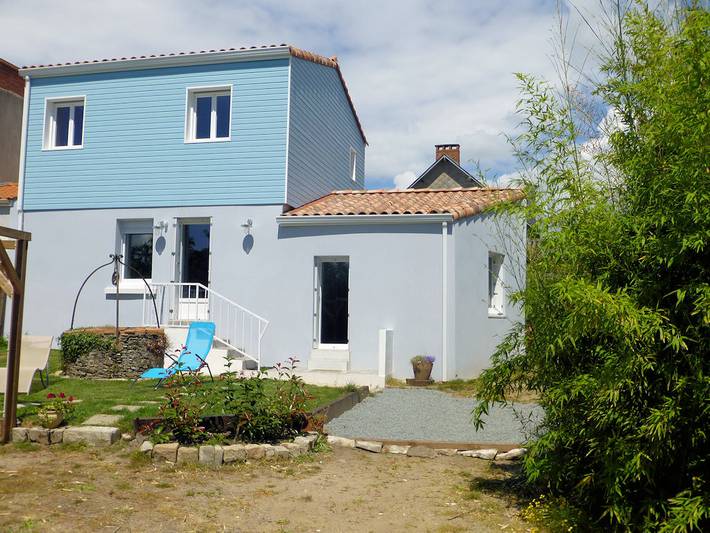 Gîte pour 4 personnes, avec terrasse et jardin à Saint-Julien-de-Concelles