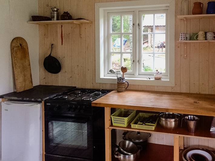 Cabaña forestal histórica en Steinsvannet in Eidsberg