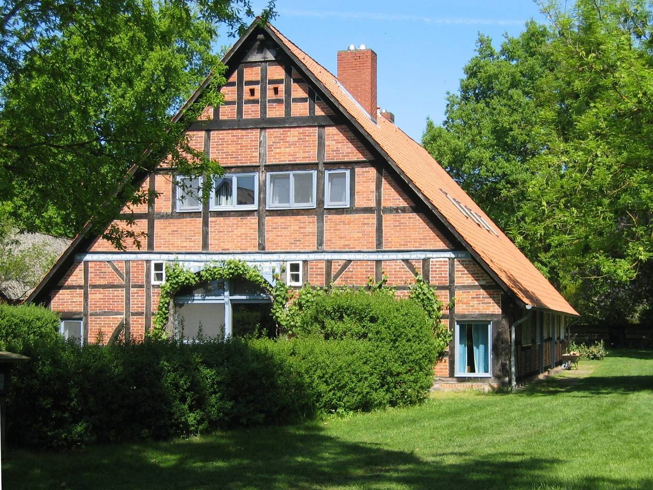 Ganze Wohnung, Apartment 'Deelen' mit privater Terrasse, Gemeinschaftsgarten und Wlan in Trebel, Landkreis Lüchow-Dannenberg