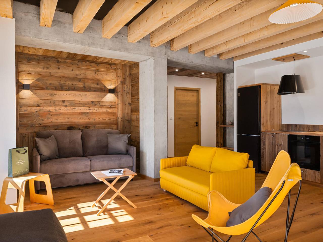 Apartamento entero, Apartamento acogedor en el corazón del pueblo - 5 pers. in Le Monêtier-les-Bains, Serre Chevalier