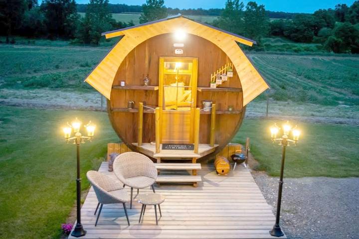 Location de vacances pour 2 personnes, avec terrasse ainsi que jardin et vue, animaux acceptés à Vaudelnay - 3