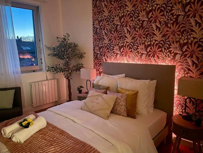 Gîte pour 3 personnes, avec balcon, animaux acceptés dans Port de Carcassonne