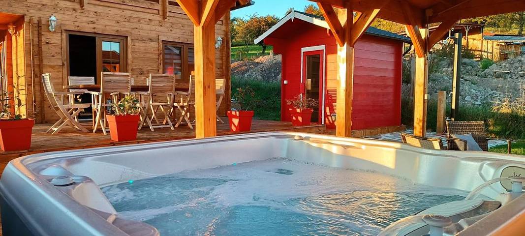 Maison de vacances pour 8 personnes, avec vue ainsi que sauna et terrasse, animaux acceptés