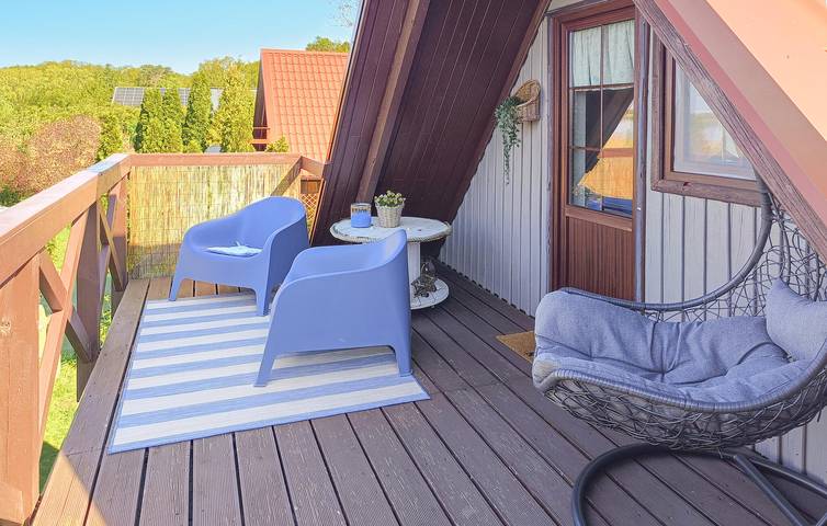 Ferienhaus für 5 Personen mit Sauna in Nowe Warpno, Stettiner Haff