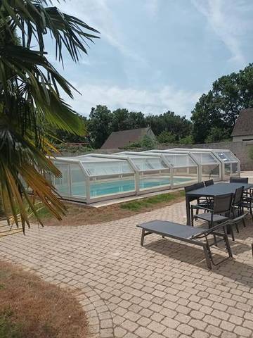 Location de vacances pour 14 personnes, avec piscine et jardin à Saint-Denis-sur-Loire