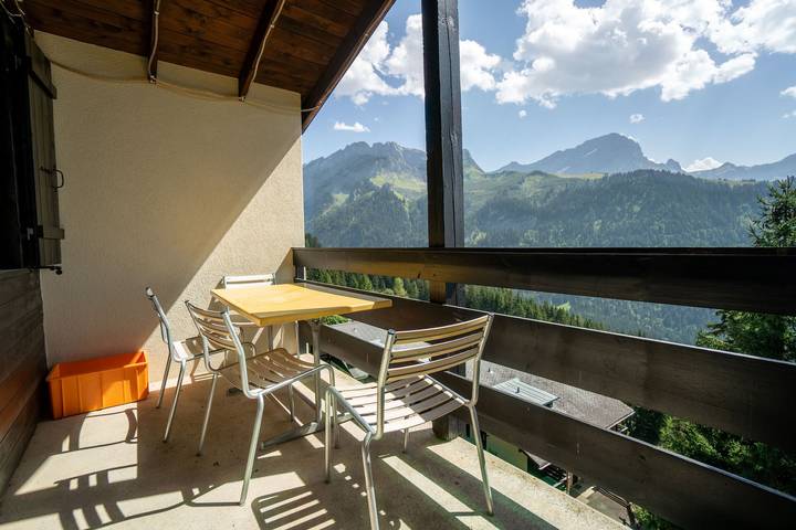 Gîte pour 4 personnes, avec Balcon ainsi que Balcon/Terrasse et Jardin à Gryon - 3