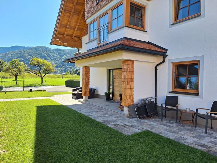 Ferienwohnung für 3 Personen, mit Garten und Ausblick in Strobl - 4