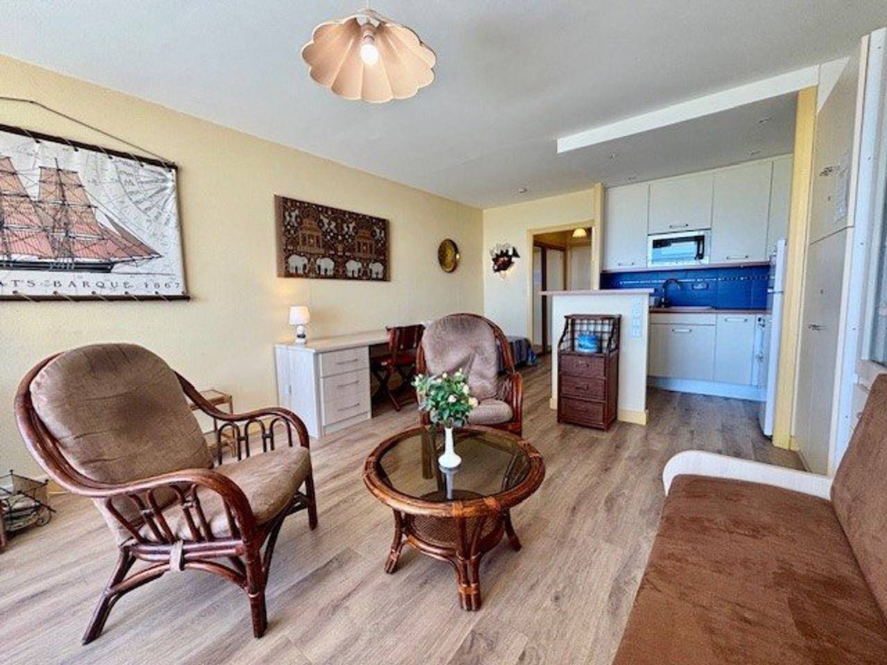 Ganzes Studio, Quiberon - Studio 35m² 3P, Meerblick, Haustiere Ok, Parkplatz in Quiberon, Côte des Mégalithes