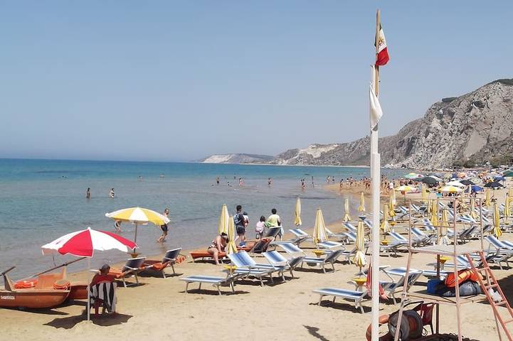 Gîte pour 4 personnes, avec balcon, animaux acceptés à Siculiana