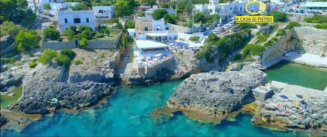 Location de vacances pour 4 personnes, avec vue et balcon à Gagliano del Capo - 2