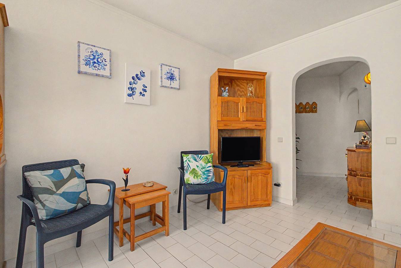 Ganze Wohnung, Apartment „Gabriel 1“ mit Gemeinschaftspool und Balkon in Armação de Pêra (costa), Armação de Pera
