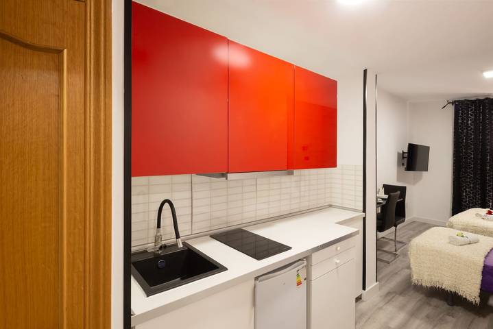 Apartahotel para 3 personas, con balcón en Madrid