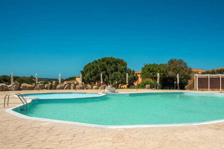Ferienwohnung für 5 Personen, mit Kinderpool und Garten