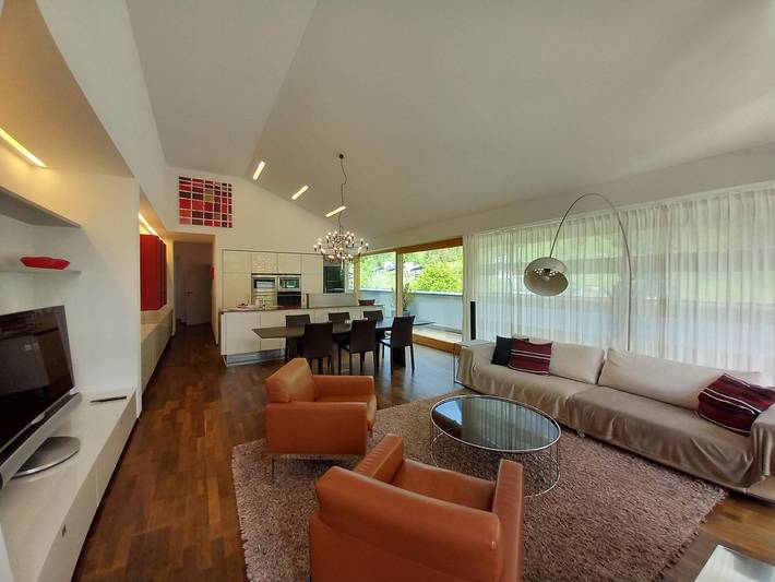 Ferienwohnung für 8 Personen, mit Terrasse und Sauna in Brand - 4