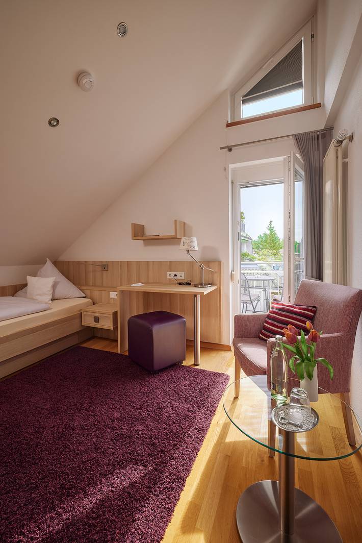 Hotel garni Iris Am See Radolfzell - Einzelzimmer in Radolfzell, Radolfzell am Bodensee