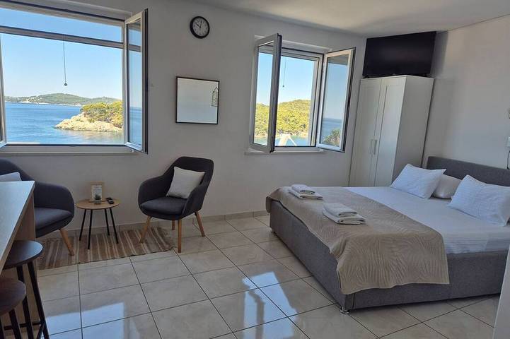 Appartement entier, Apartments Matea - Studio avec Vue sur Mer (2 Adultes) - (Štikovica) in Zaton, Grad Dubrovnik