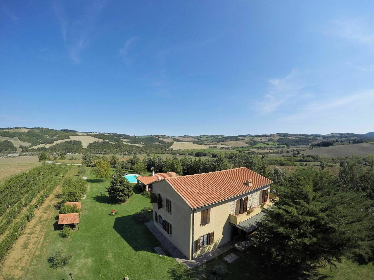 Agriturismo Le Selvole - Girasole in Pomarance, Riserva Naturale di Monterufoli