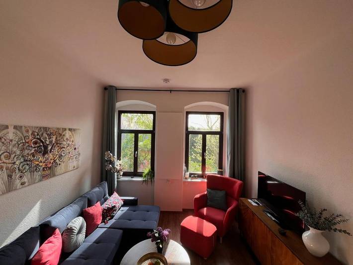 Ferienwohnung für 5 Personen, mit Ausblick in Pieschen-Nord/Trachenberge