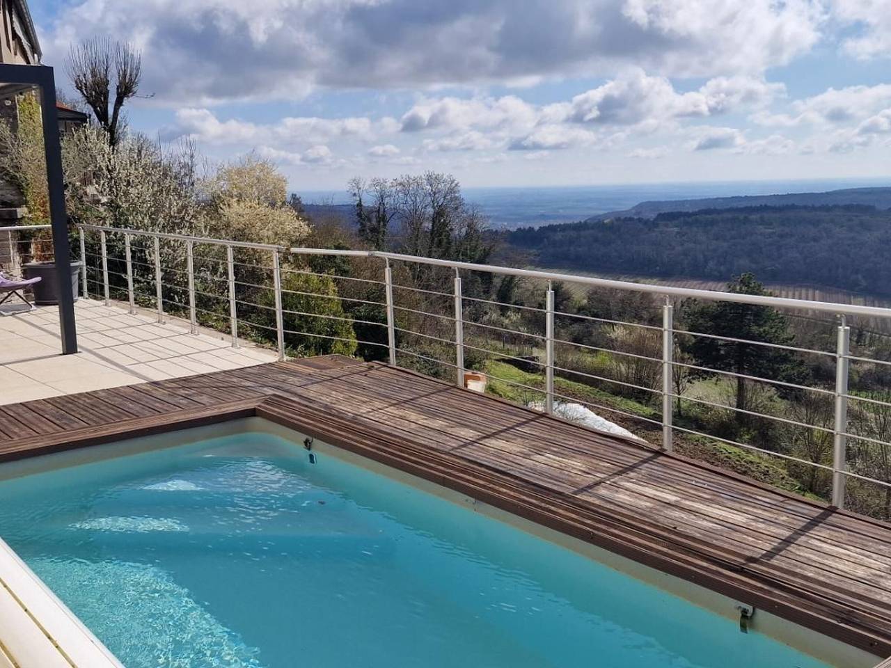 Ökologisches Haus mit Pool und Klimaanlage in Beaune und Umgebung