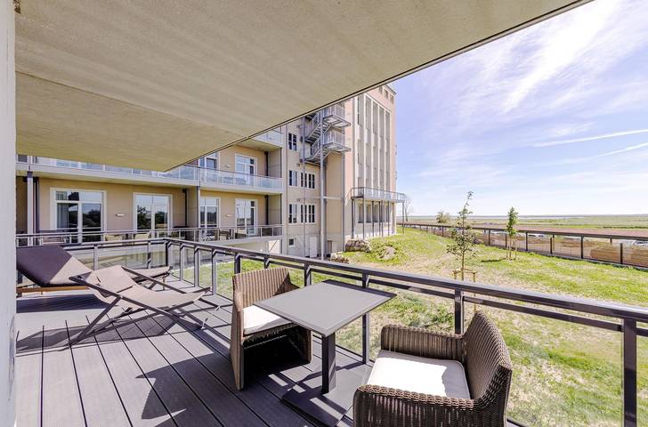 Vakantiewoning voor 4 personen, with balkon and uitzicht op het meer as well as sauna, met huisdier in Wustrow