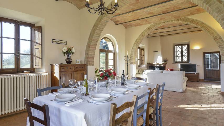 Villa pour 10 personnes, avec jardin dans Val d'Orcia - 3