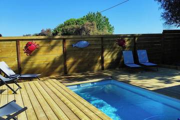 Cottage pour 6 personnes, avec jardin à Saint-Vivien-de-Médoc