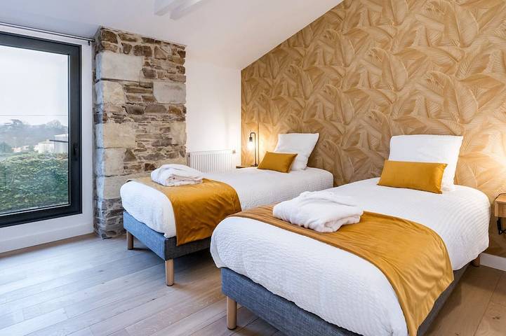 Gîte pour 11 personnes, avec jacuzzi et jardin à La Haie-Fouassière - 3