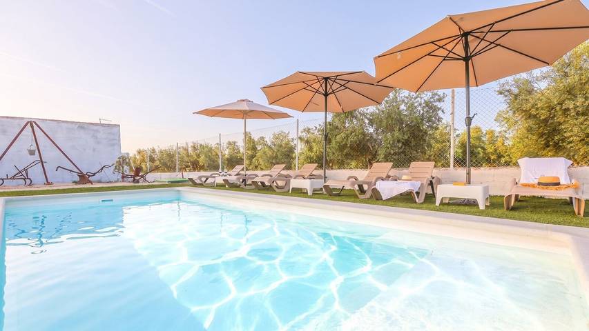 Casa rural para 12 personas, con Balcón/Terraza y Piscina en Fuente Palmera - 2