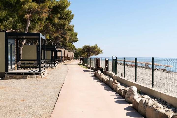 Casa mobile per 2 persone, con Piscina e Panorama in Calabria