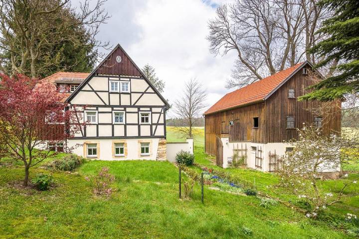 Ferienhaus für 6 Personen, mit Garten und Sauna in Klingenberg