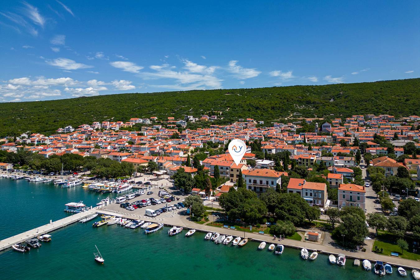 Ganze Wohnung, Seafront Apartment Nana 2 in Punat, Krk