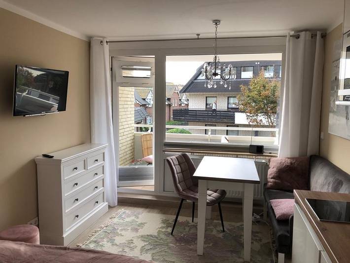 Studio für 2 Personen, mit Balkon - 1