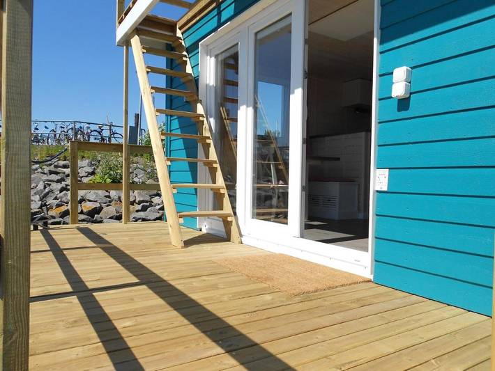 Ferienhaus für 2 Personen, mit Ausblick und Terrasse, mit Haustier in der Mecklenburger Bucht