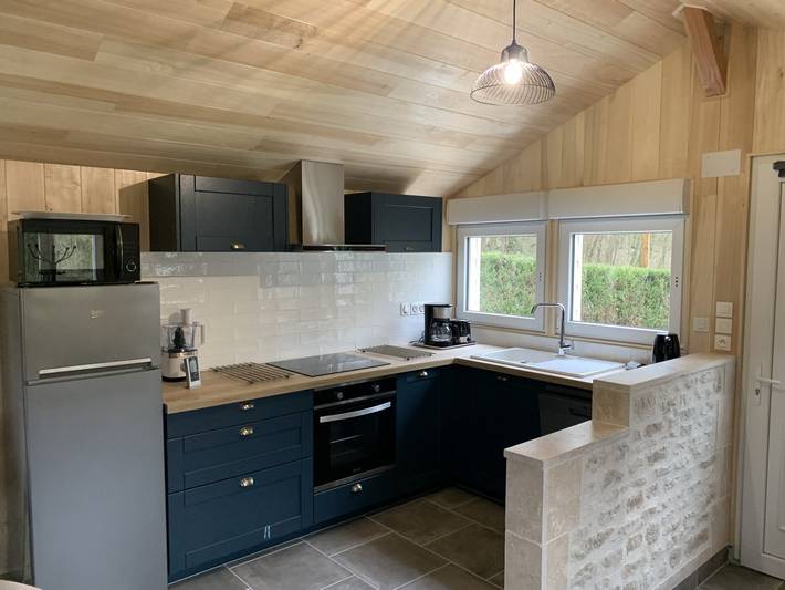 Gîte pour 4 personnes, avec terrasse et jardin