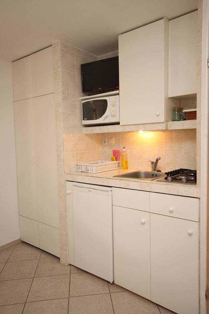 Appartement entier, Garçonniere avec la terrasse Basanija, Umag As-7148-b in Umag, Région d'Umag