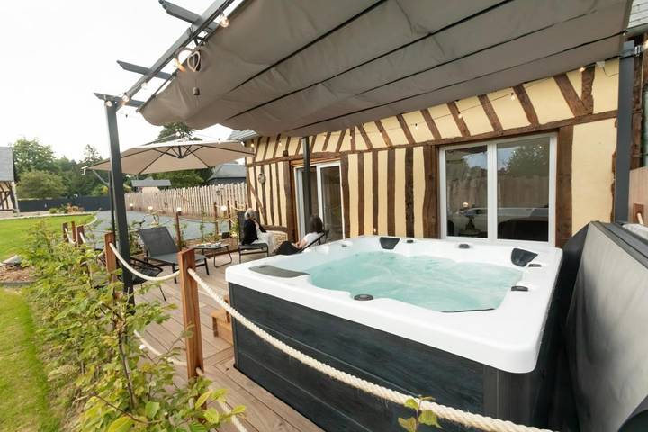 Location de vacances pour 4 personnes, avec jardin et jacuzzi à Le Pin (Calvados) - 2