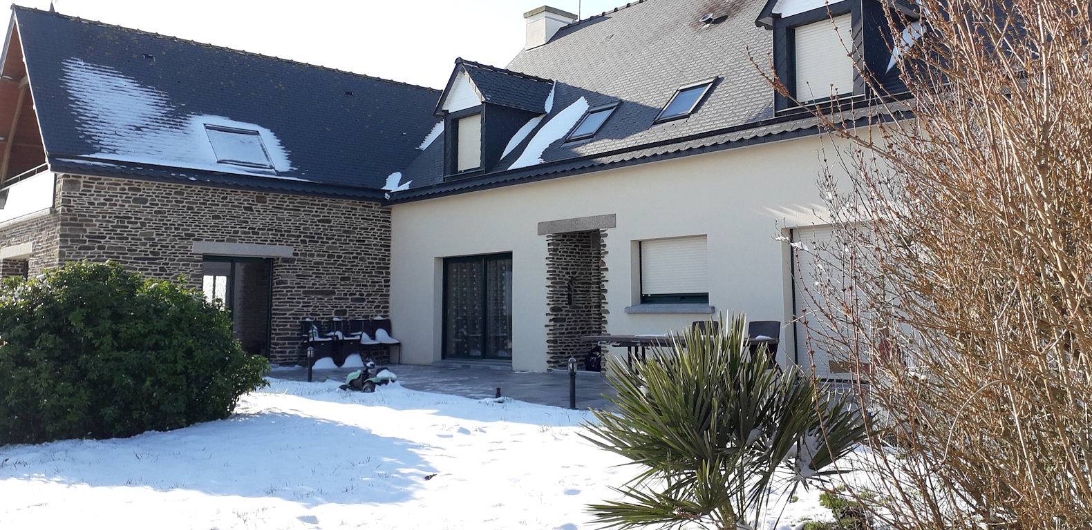 Chambres d'hôtes - La Rive - Le Mont Saint-Michel - Chambre Capucine in Ardevon, Pontorson