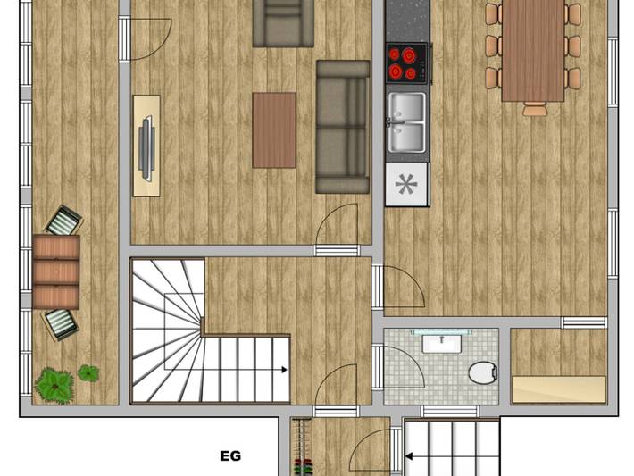 Ferienhaus für 6 Personen, mit Garten in Garmisch-Partenkirchen - 4
