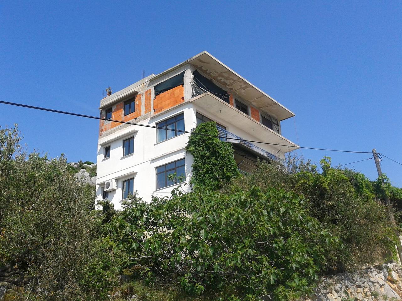 Ganze Wohnung, 3-Zimmer-Ferienwohnung mit Balkon und Meerblick Bilo, Primosten A-4662-a in Primosten, Šibenik-Knin