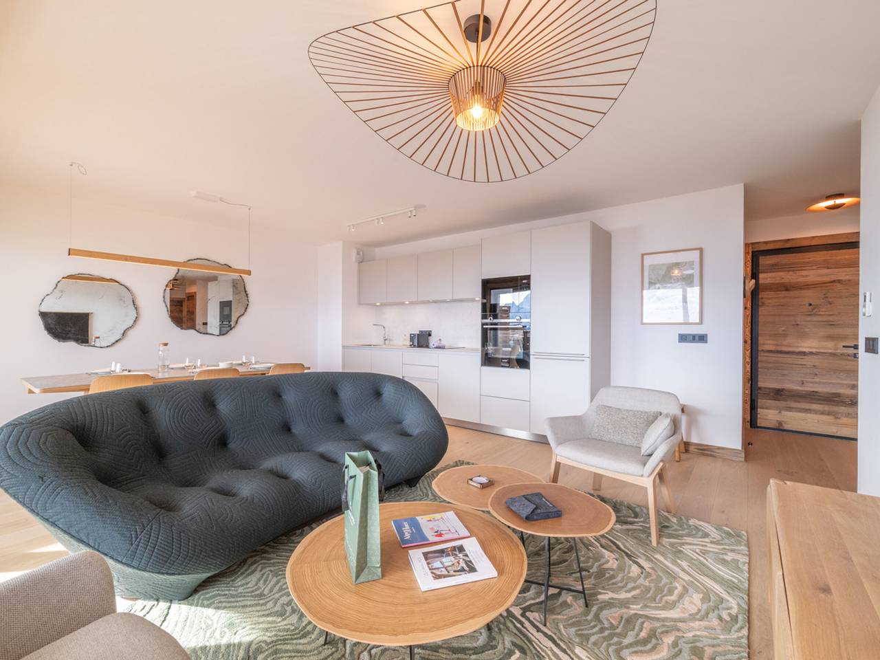 Ganze Wohnung, Elegante Wohnung, 6 Pers, direkt an der Piste in Huez in Huez, Nationalpark Écrins